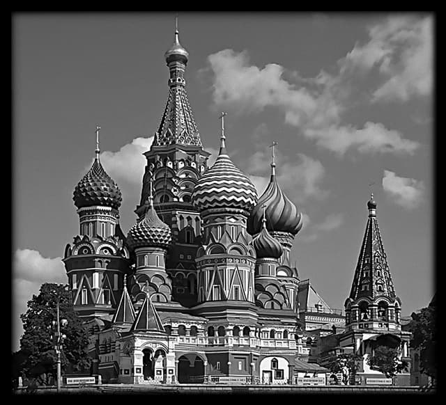 Гравировка, Храм Василия Блаженного