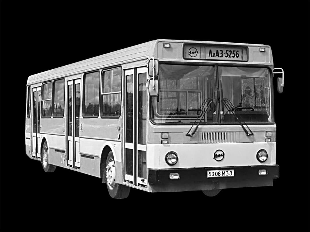 гравировка «Автобус ЛиАЗ-5256»